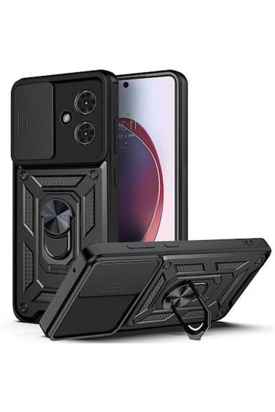 FONIX Husă de telefon compatibilă cu Motorola Moto G35, Rugged Shield LensPro...