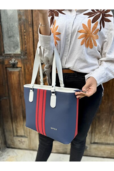 Just Polo Women's New Season 3 Compartment Large Size Stylish Shopper Hand & Shoulder Bag