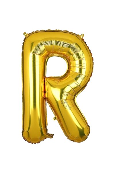 OEM Balon Folie Litera R, ESB, 35 cm, Auriu