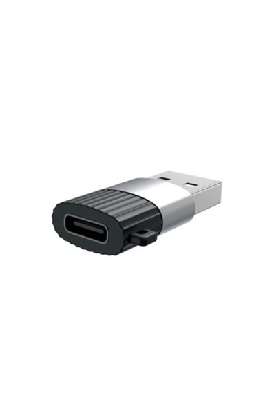 FONIX Adaptor USB-C la USB-A, ElectroAdvance, Negru/Argintiu