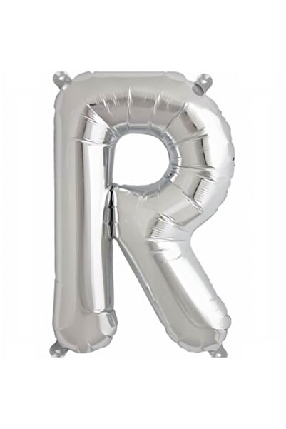 OEM Φούσκα με το γράμμα R, ESB, 40 cm, Ασημί