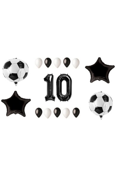 Domi Party & Gifts Set 16 baloane, Domi Party & Gifts, aniversare 10 ani, tem...