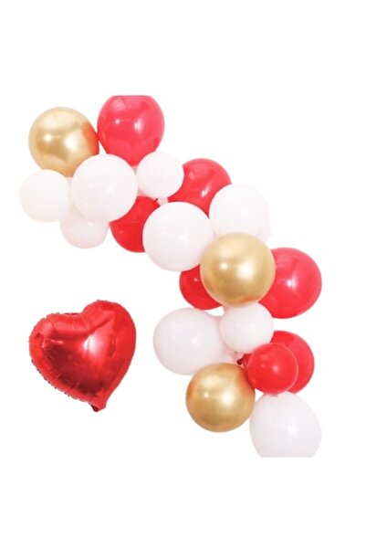 OEM Kit aranjament baloane, 28 buc, roșu