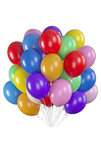 MP Mirific Party Set 100 baloane latex, multicolore, 25 cm