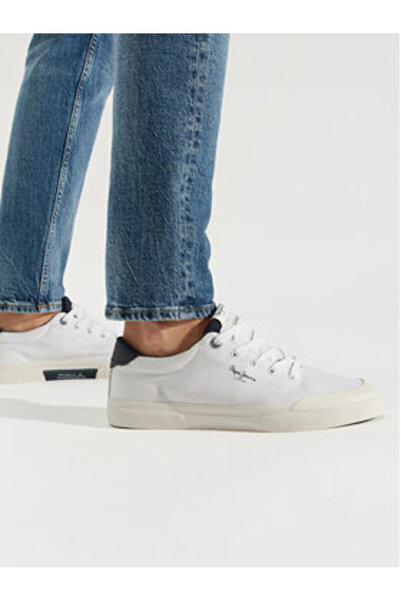 Pepe Jeans ανδρικά αθλητικά παπούτσια PMS31041 λευκά