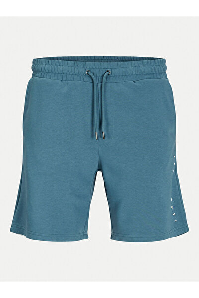 Jack & Jones Ανδρικό Αθλητικό Σορτς Jack Jones 12248831 Μπλε