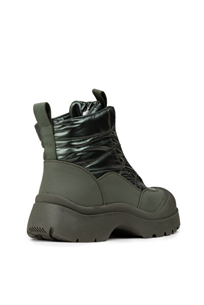 Deery Women's Green Thick Sole Boots