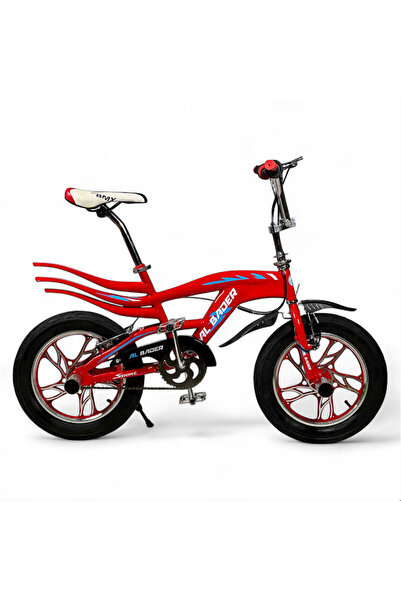 ALBADER Mountain Bicycle 16 Inch With Triple Wave Rear Fenders, Cobra Bike With Disc Brake, Mountain Wheels