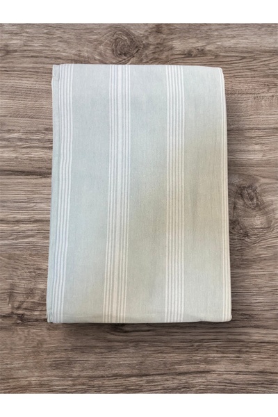 Zaimoğlu طقم ملاءات سرير مزدوجة من ريز، لون أزرق، مقاس 240×260