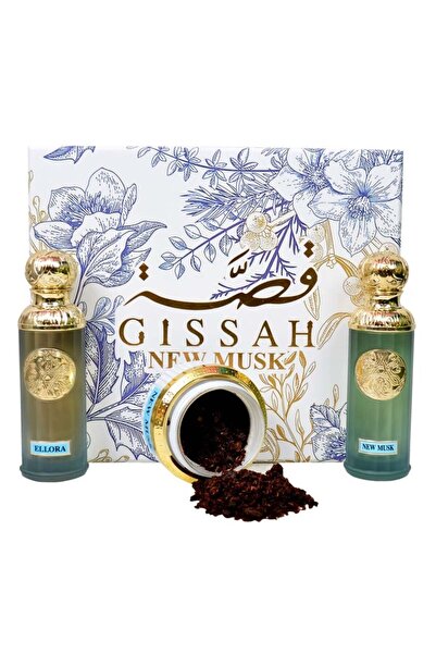 GISSAH Story Collection: Two Perfumes + Incense in a Package