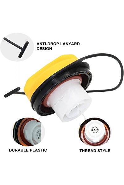 genernic E85 Gas Cap GT295 20915990 for 2007-2011 Chevy Avalanche, Silverado 1500, Suburban 1500, Tahoe, GMC