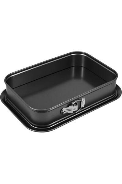 The Bros Nonstick Rectangular Springform Cake Pan 35.5 x 24 x 7.8cm Removable Bottom Large Bakeware