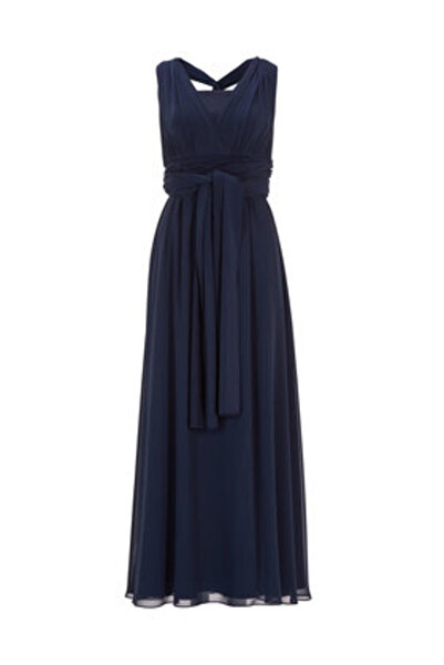Swing Γυναικείο βραδινό φόρεμα 5AI14200 Μπλε σκούρο
