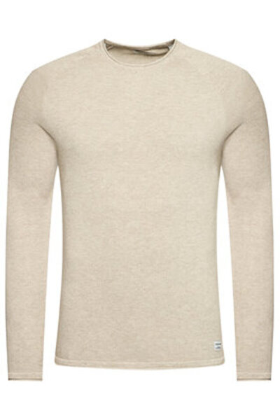 Jack & Jones Ανδρικό Πουλόβερ Jack Jones 12157321 Μπεζ