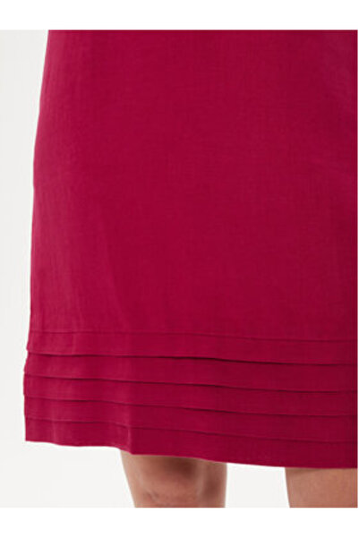 TATUUM Γυναικείο καλοκαιρινό φόρεμα με τατουάζ T2408.205 κόκκινο