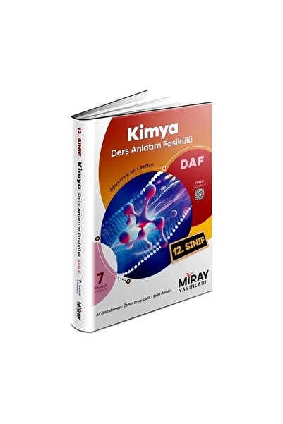 Miray Yayınları 12. Sınıf Kimya DAF Ders Anlatım Fasikülleri Maarif Model 2026