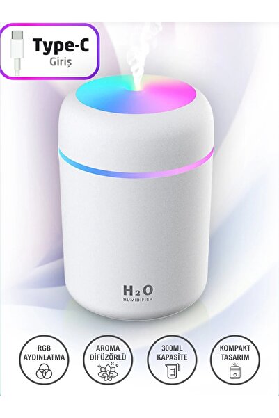 İB GLOBAL 300 ml Ultrasonic Air Humidifier Steam Maker and Aroma Diffuser -