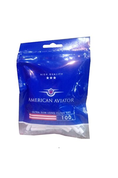 American Super Slim Long Filters for Rolling Cigarettes