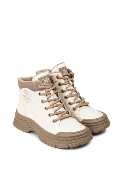 Deery Kadın Bej Rugan Bot