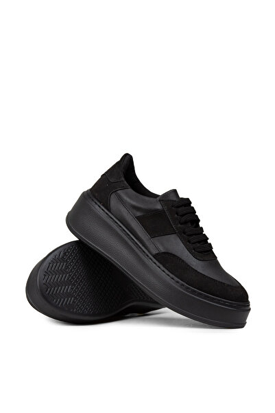 Deery Women's Black Sneaker Shoes