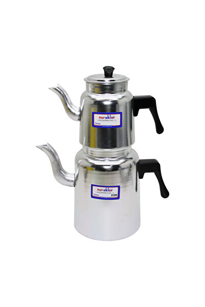 Go İthalat No-3 Luxury Aluminum Teapot Set (4989)