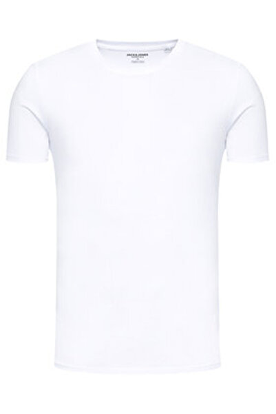 Jack & Jones Ανδρικό T-Shirt Jack Jones 12156101 Λευκό
