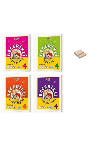 Fenomen Yayıncılık 4. Sınıf Becerikli Matematik Türkçe Sosyal ve Paragraf Sor...