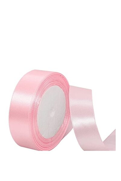 OEM Panglică de satin, roz deschis, 22 m, lățime 2 cm