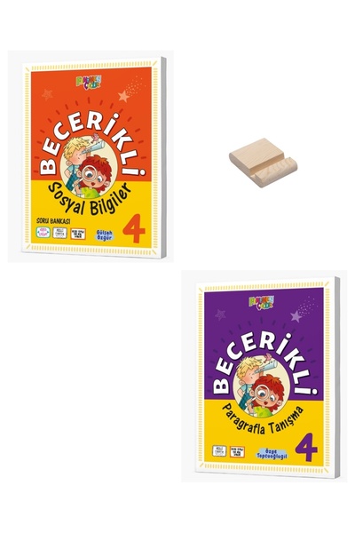 Fenomen Yayıncılık 4. Sınıf Becerikli Sosyal Bilgiler ve Paragrafla Tanışma S...