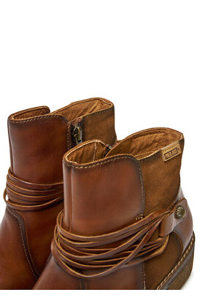 PIKOLINOS γυναικεία μποτάκια μέχρι τον αστράγαλο W1T-8906C2 καφέ