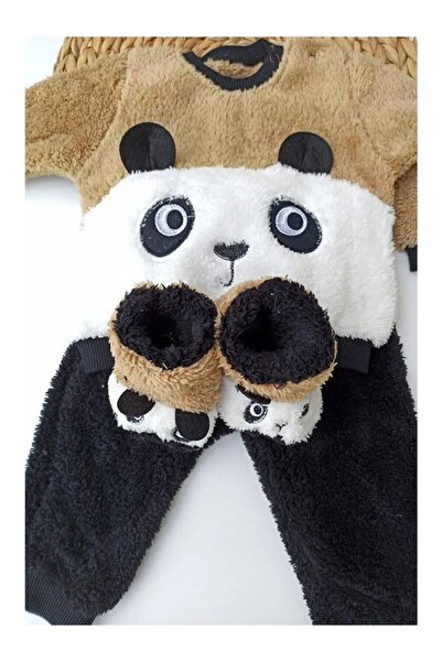 LC Waikiki Panda Nakışlı Welsoft Pelüş 3 lü Bebek