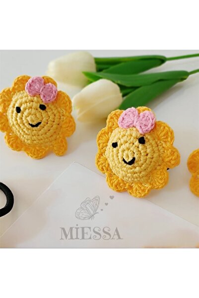 MİESSA 2 bucăți de catarame elastice, cataramă pentru copii cu figurină de so...