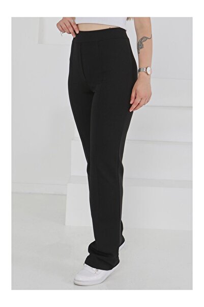 LC Waikiki Çimalı Spor Pantolon Siyah - 27353