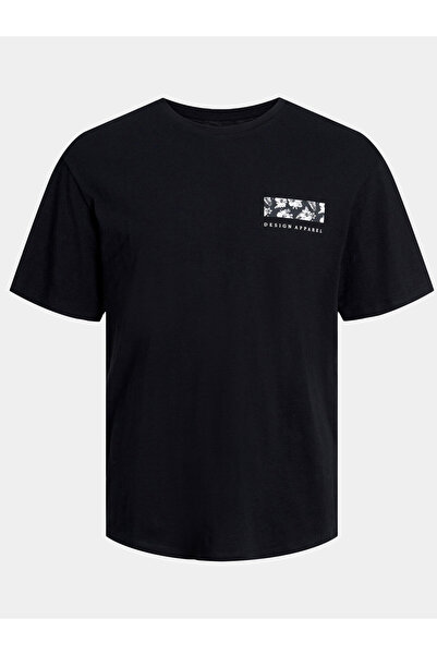 Jack & Jones Ανδρικό T-Shirt Jack Jones 12249187 Μαύρο