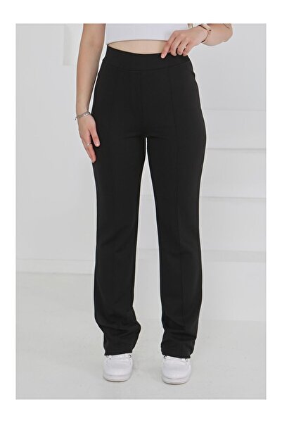 LC Waikiki Çimalı Spor Pantolon Siyah - 27353