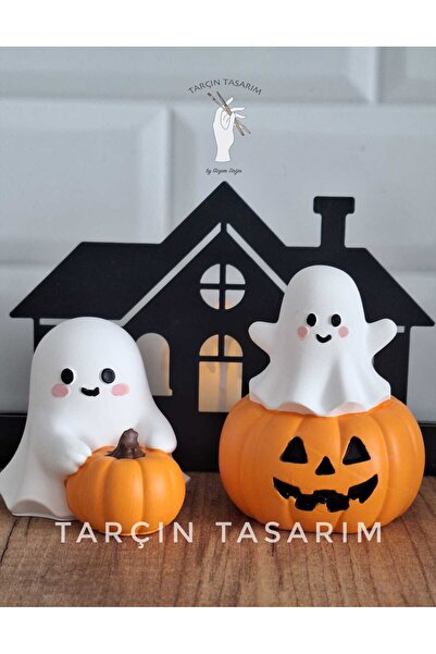 tarçın tasarım by gizem bağcı El Yapımı,Balkabağı Dekor,Halloween Hayalet 2'l...