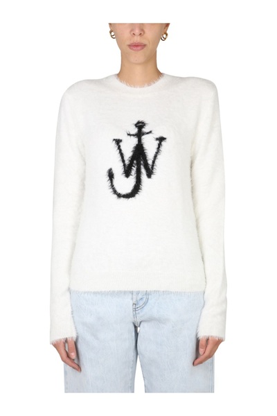 J.W.Anderson JW Anderson Maglia Con Intarsio Logo