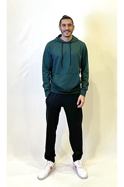 Superlife Φούτερ με κουκούλα Naphti printed με τσέπη καγκουρό