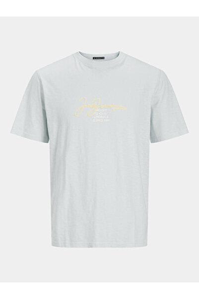 Jack & Jones Ανδρικό T-Shirt Jack Jones 12255452 Μπλε