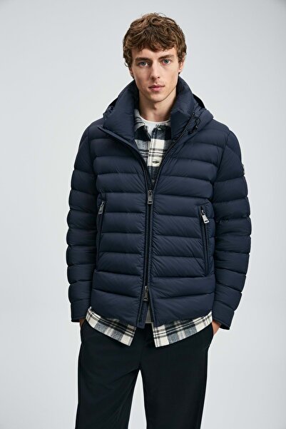 Lufian 112120259 Gabrıel Goose down Men's Coat Dark Blue