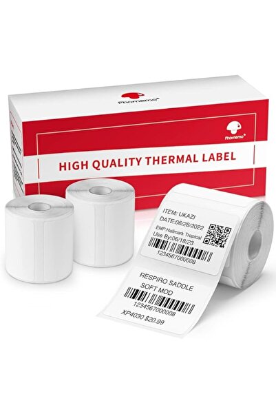 Generic Phomemo 3 Rolls M120/M110/M110S/M200/M220 Thermal Paper 1.57'' x 1.18''(40x30mm), Phomemo Multipurpo