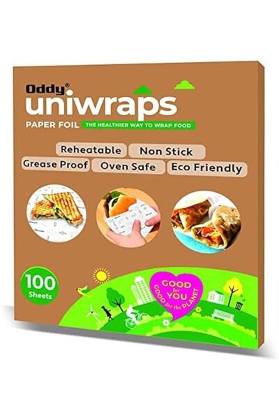 Generic ورق تغليف الطعام من يونيرابس | لفّ الروتي، البارانثا، الساندويتشات، البرجر، وغيرها! حافظ على سلامة طعامك