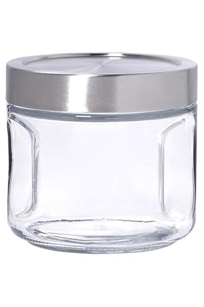 Generic Anchor Hocking SecureLock Gripper Jar with Stainless Steel Lid, 1 Quart Capacity, Clear