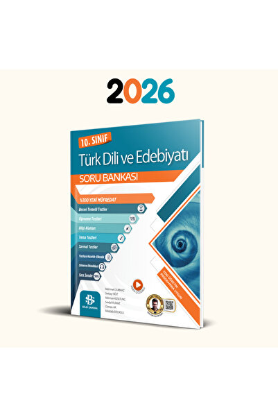 Bilgi Sarmal Yayınları Sarmal 10. Sınıf Türk Dili ve Edebiyatı Soru Bankası (...