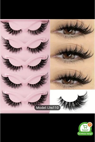 KİRPİKCE Doğal Takma Kirpik