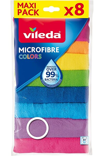 Generic Microfibre Cloth, Absorbent, Hygienic, Versatile, Durable & Washable 30x30cm - 8 Pcs