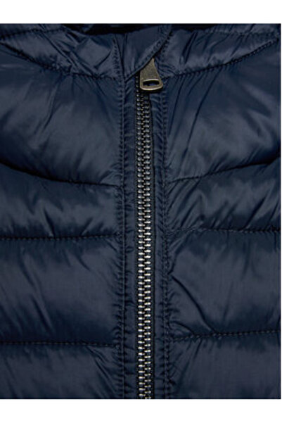 Sisley Ανδρικό Μπουφάν με Πούπουλα 2BA2SN02H Μπλε Σκούρο Μπλε