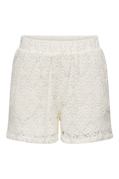 JDY Γυναικείο Σορτς από Υφασμάτινο 15351501 Λευκό
