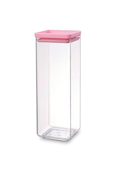Generic Brabantia square canister Pink 2i5 L 290107