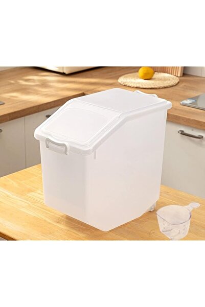 Generic Premify Rice Storage Container 15 Kg Capacity - Food Storage Container with Lid, BPA Free Plastic La